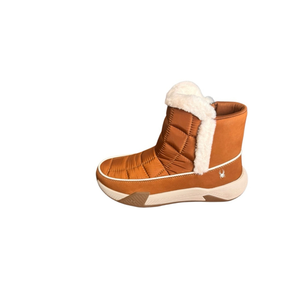 Spyder Shoes - Women's Spyder Roasted Pecan White Lumi Winter Boots US 8